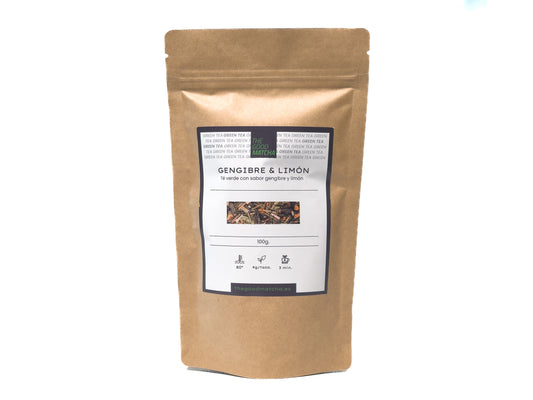 Té verde gengibre limón_delante